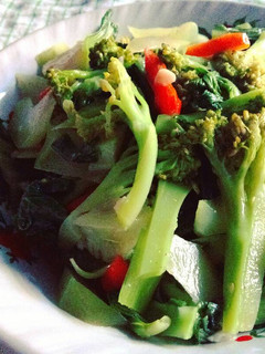 Foto resep Tumis Brokoli Sawi Sehat Sederhana