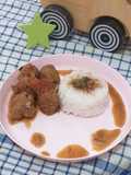 Semur bola bola daging/ bakso menu Mpasi