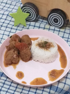 Foto resep Semur bola bola daging/ bakso menu Mpasi