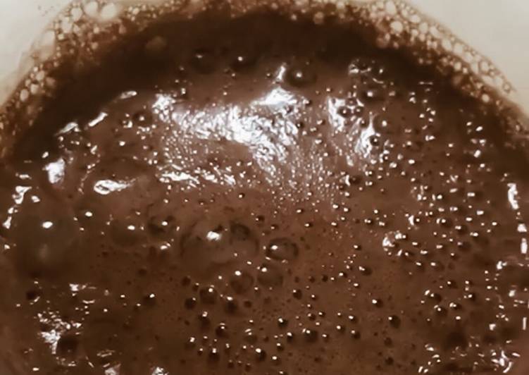 Chocolate caliente casero ☕️🍫 (Sin azúcar)