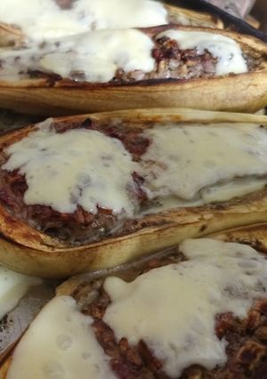 Una foto de Berenjenas Rellenas 🤩