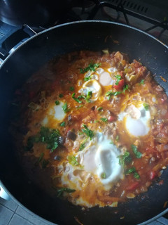Una foto de Shakshuka