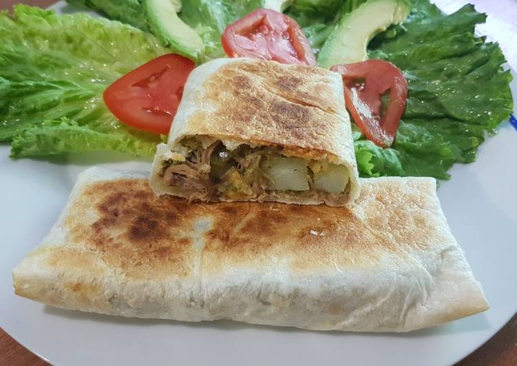 Burritos Michoacanos caseros