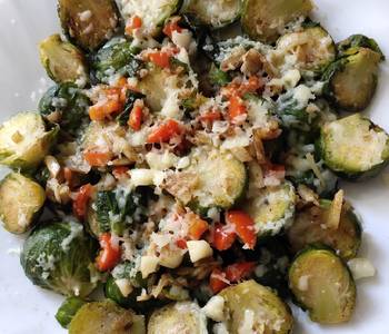 The New Way Serving Recipe Baked Brussels Delicious Steady