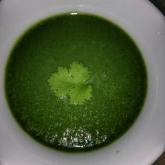 Mint chutney A picture of Mint chutney.