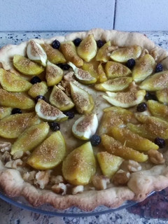 Una foto de Tarta de higos