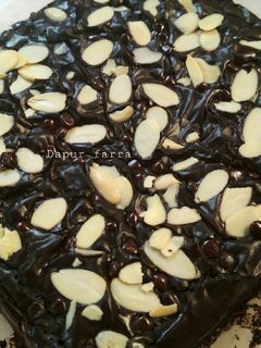 Foto resep Shiny crust brownies