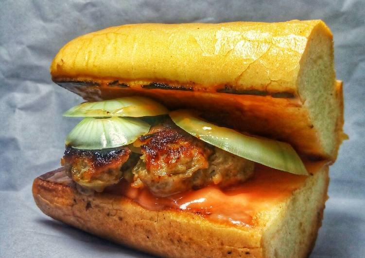 Burger with Homemade Beef Patty