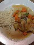 Pollo a la granja