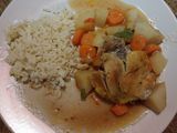 Pollo a la granja