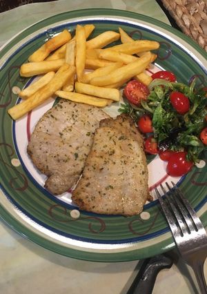 Una foto de Chuletas al air fryer