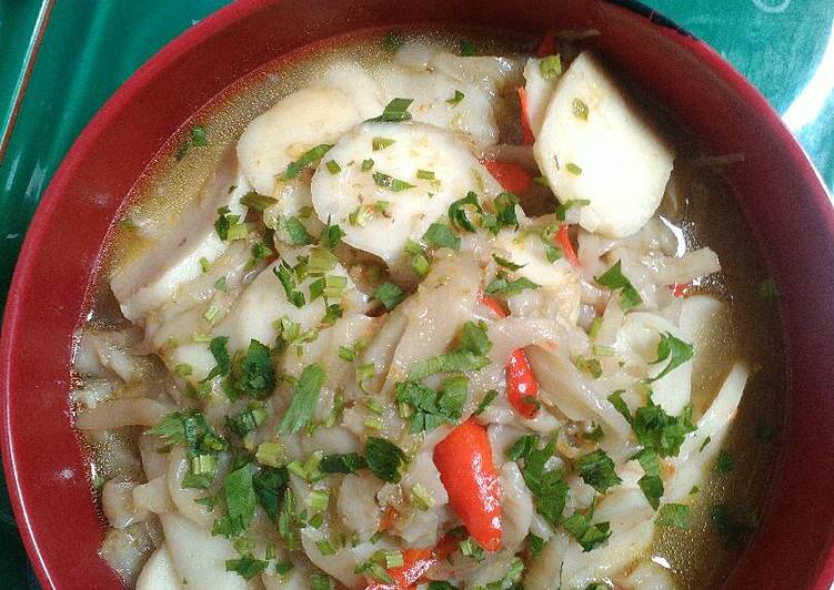Resep Jamur tiram bola ikan | Resep Bumbu Jamur tiram bola ikan Yang Bisa Manjain Lidah