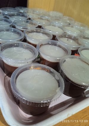 Foto resep Puding Coklat Cup