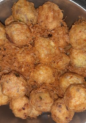 A picture of Classic yam balls.