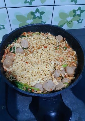 Foto resep Indomie kaldu ayam goreng