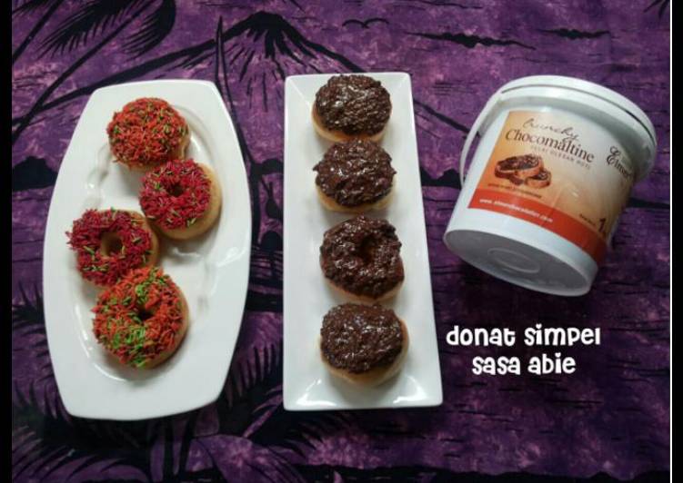 Donat Simpel ala Sasa Abie