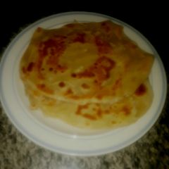 A picture of Mauritian roti bread.