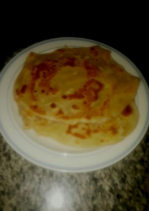 A picture of Mauritian roti bread.