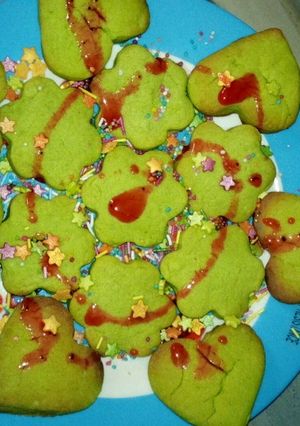 A picture of My home made cookies.