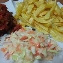 A picture of Chips and Fish #Festivedishcontest.