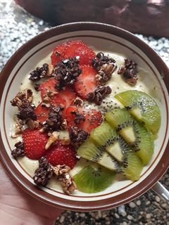 Foto resep White Smoothies Bowl (breakfast diet)