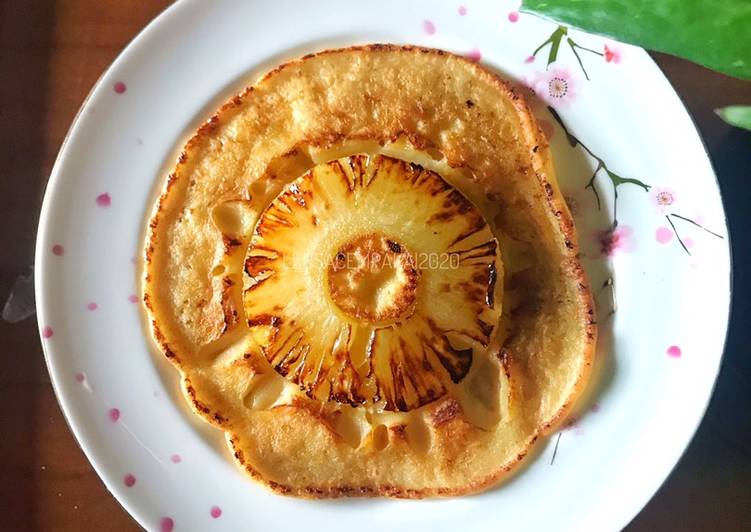 Resepi Pineapple Pancake yang Mudah