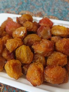 عکسی از دستور آلو بخارا
