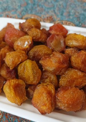 عکسی از دستور آلو بخارا