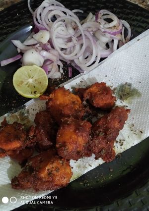 A picture of Chicken 65.