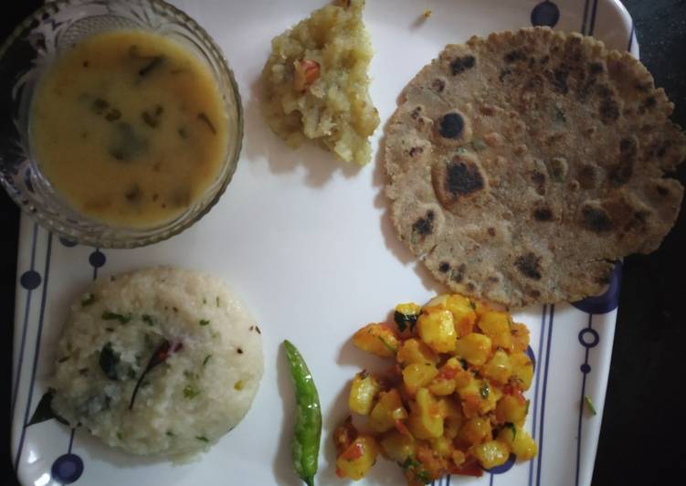 Recipe of Any-night-of-the-week Farali thali for ramnavami