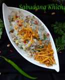 SABUDANA KHICHDI (FALAHARI)