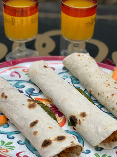 A picture of Grilled chicken Shawarma.