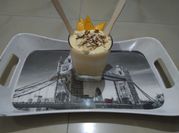 A picture of fruits lassi