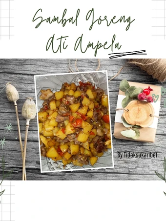 Cara Gampang Membuat Resep  Sambal goreng ati ampela yang Lezat Sekali, Enak