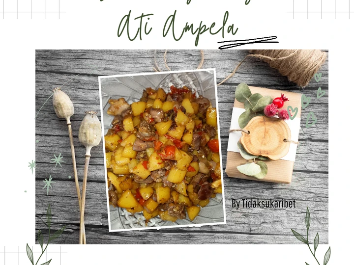 Cara Gampang Membuat Resep  Sambal goreng ati ampela yang Lezat Sekali, Enak