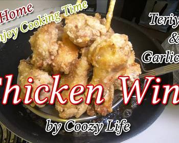 Best Recipe Japanese Chicken Wing Dish  Easy Teriyaki  Garlic Salt Yummy