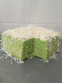 Foto resep Brownies Kukus Pandan