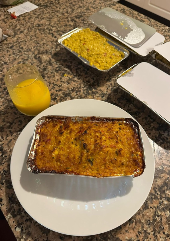 Una foto de Pastel de Choclo con maíz congelado