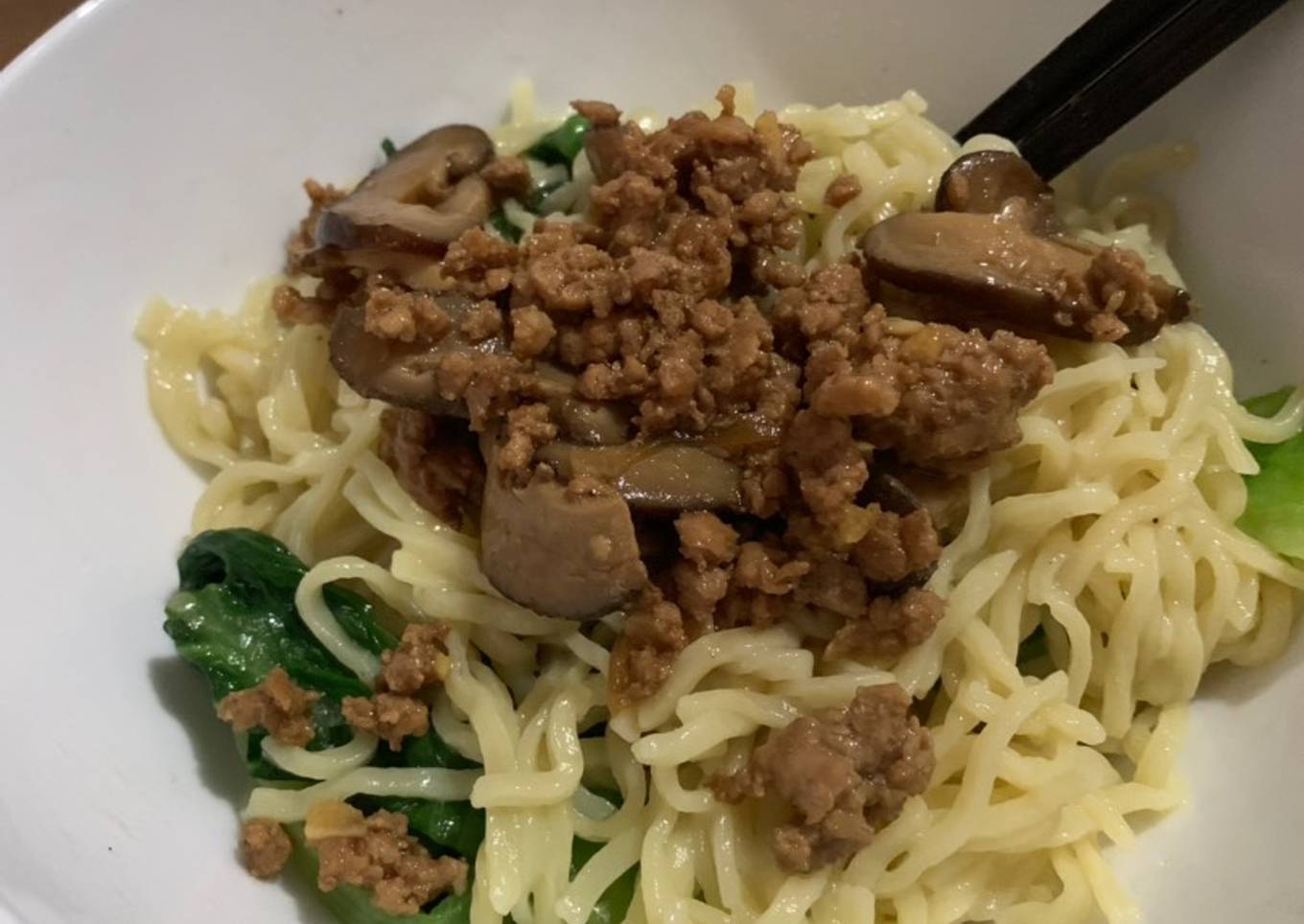 Bakmi babi kecap (non halal)