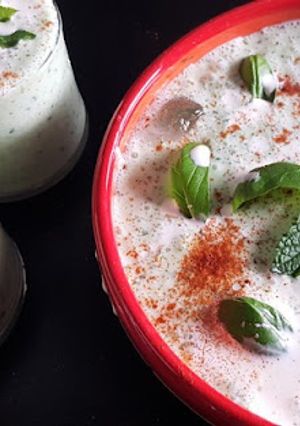 Une photo de Gaspacho de concombre à la ricotta
