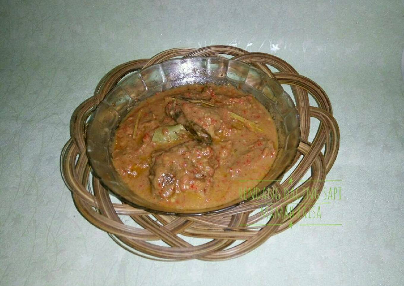 Resep Rendang Daging Sapi yang Enak
