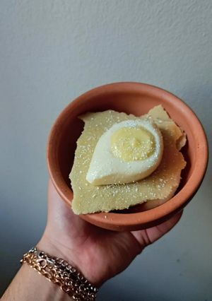 Una foto de Helado de coco🥥🍦 (sin máquina de helados)