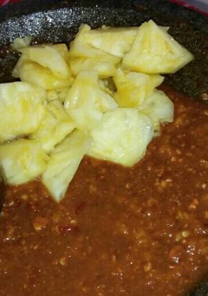 Foto resep Rujak NANAS
