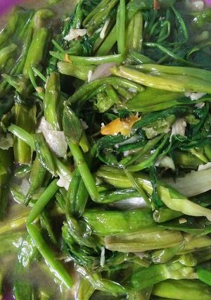 Foto resep Cah genjer mix kangkung terasi