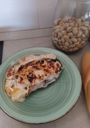 Una foto de Berenjenas rellenas de atún (versión rápida)