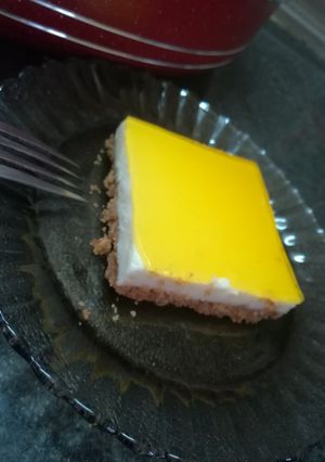صورة لوصفة حلى الزبادي والكرميل 😍😋
