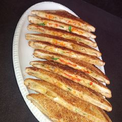 A picture of Chicken toast.