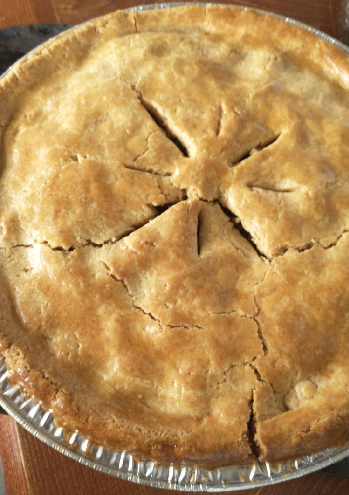 Una foto de Tarta de manzana