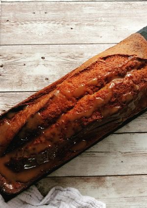 Une photo de Cake au caramel