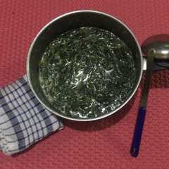 Jangan Godong Telo Pohon (Sayur Daun Singkong)-レシピのメイン写真